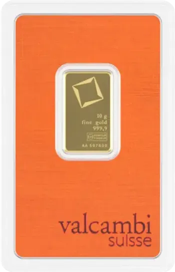 10 гр. Златно Кюлче Valcambi