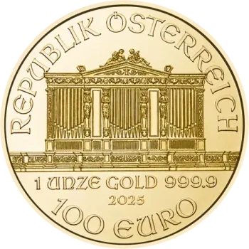 1 oz Златна монета Виенска Филармония 