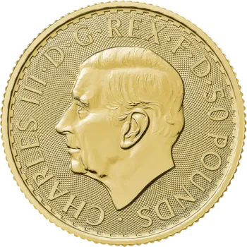 1/2 oz Златна монета Британия 